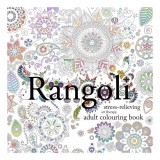 Rangoli Carte de Colorat pentru Terapie Artistica si Reducerea Stresului - Carti in Engleza