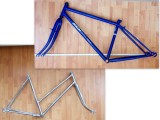 Bicicleta City Dama Barbati 28 inch, 1 Viteza, Butuc Velosteel Torpedo, Anvelope Continental Tour, Cadru Inox Otel