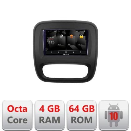 Navigatie Renault Trafic 2014-2017 5510-rt09 Android Octa Core 720p 4+64 DSP 360 camera carplay android auto CarStore Technology