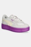Puma sneakers Palermo Elevata Xtra Wns femei, culoarea gri, 401285