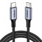 Ugreen - Data Cable US316 (70427) - USB-C to Type-C, Fast Charging, PD100W, 5A, 480Mbps, 1m - Black