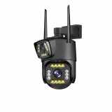 Cameră de supraveghere WiFi Dual Lens &ndash; V380 Pro
