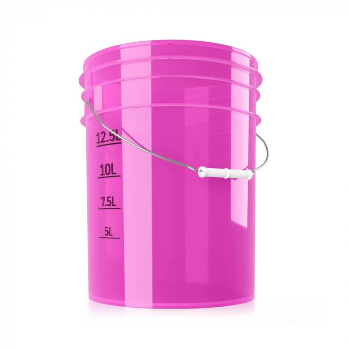 Galeata Spalare ChemicalWorkz Performance Bucket, Roz Transparent, 19L