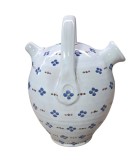 ULCIOR / VAS DECORATIV VINTAGE DANEMARCA DIN CERAMICA, LUCRAT SI DECORAT MANUAL