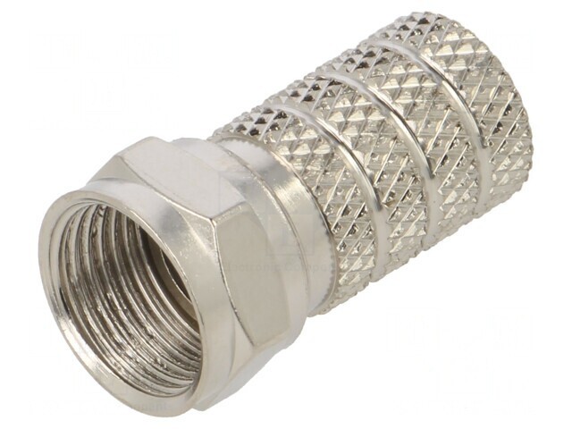 Conector F Tip Drept 75 Ohm pentru Cablu CT125