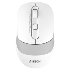 Mouse wireless A4Tech FG10, gaming 2000DPI, USB, Alb