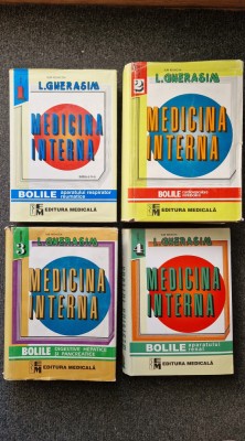 MEDICINA INTERNA - Gherasim (4 volume - complet) foto