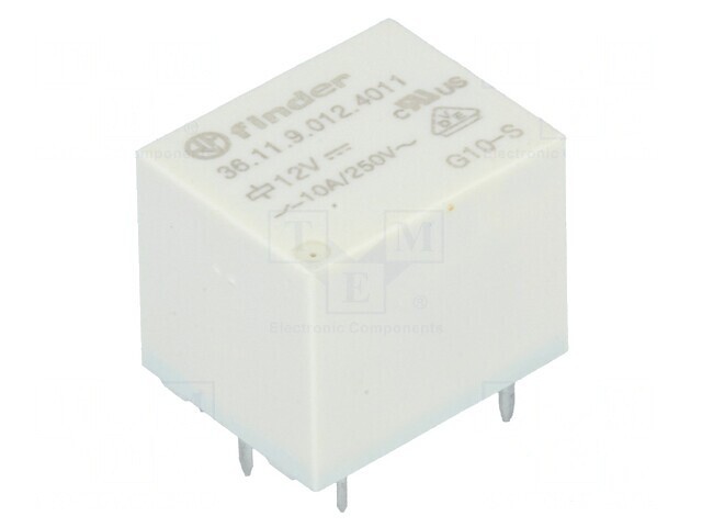 Releu Electromagnetic SPDT 12VDC 15A 10A/250VAC PCB