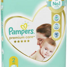 Scutece Premium Care 4-8kg Marimea 2, 68 bucati, Pampers