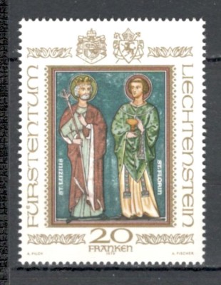 Liechtenstein.1979 Sfinti ocrotitori SL.123 foto