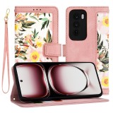 Husa personalizata fete Oppo Reno12 Pro Techsuit FlipCraft, roz