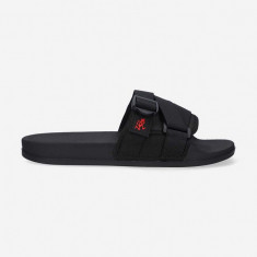 Gramicci papuci Slide Sandals bărbați, culoarea negru G3SF.088-black