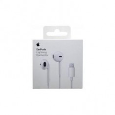 Handsfree Apple iPhone MMTN2ZM/A Lightning Original Alb foto