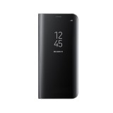 Husa Flip Baseus Wallet Neagra pt. Samsung Galaxy S8 G950, Piele Eco, Oglinda