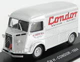 Macheta metalica Citroen H-Type van Condor 1964 1:43 argintiu