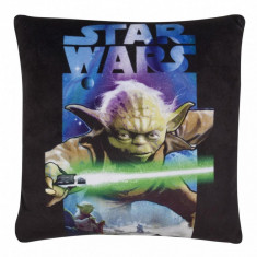 Perna Decorativa Patrata Yoda (33 X 33 C foto