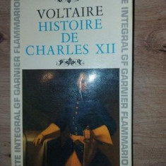 Voltaire: Histoire de Charles XII- Garnier Flammarion