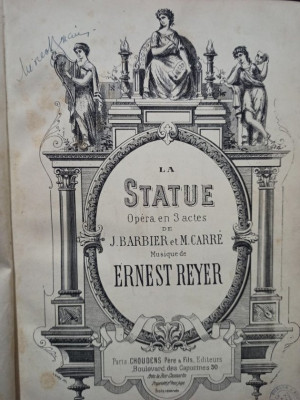 J. Barbier - La statue foto