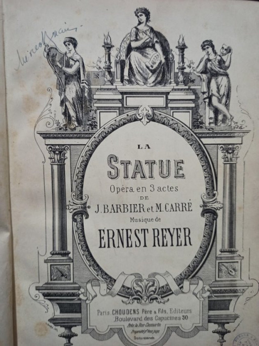 J. Barbier - La statue
