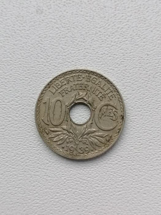 10 centimes 1939. Franta