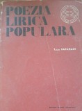 Poezia lirica populara - Tache Papahagi