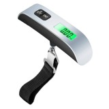 Cantar electronic FOXMAG24, pentru bagaje, capacitate 50 kg, afisaj LCD, argintiu