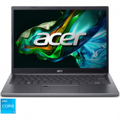 Laptop Acer Aspire 5 A514-56M-30N6 cu procesor Intel® Core™ i3-1315U pana la 4.50 GHz, 14, WUXGA, 8GB DDR5, 256GB SSD, Intel® UHD Graphics, NO OS, Ste