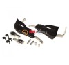 Handguard ATV Enduro Cross Carbon cu Insertie Aluminiu - Kit Protectie Ghidon Moto Adaptabil Universal