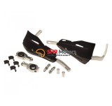 Kit handguard ATV Enduro Cross carbon cu insertie aluminiu, Non Brand