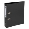 Biblioraft Arhivare A4, Negru, 2 Inele, Dimensiuni 29x32cm, Margine cu Eticheta, Oem