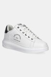 Karl Lagerfeld sneakers din piele KAPRI culoarea alb, KL62538K