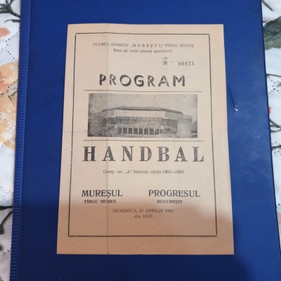 Program Muresul tg. Mures - Progresul Buc. foto