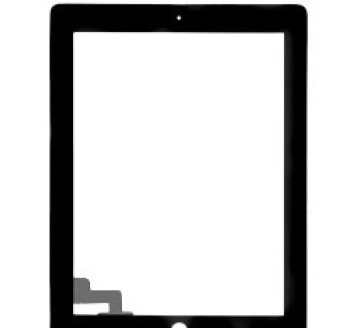 Touchscreen iPad 2, Black