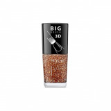 Lac de unghii Vip, 3D, Revers, sclipici auriu, 12 ml, Nr 219