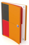 Caiet Cu Spirala B5, Oxford Int. Activebook, 80 File - 80g/mp, Scribzee, Coperta Pp - Dictando