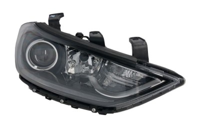 Far Hyundai Elantra (Ad), 02.2016-05.2019, partea Dreapta, cu lumina timp de zi tip LED; H7+HB3+PY21W; electric; cu motor, TYC foto