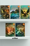 Pachet Percy Jackson și Olimpienii (volumele 1-5, hardcover)