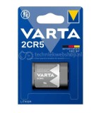 Baterie VARTA 2CR5 6V Litiu Foto 1400mAh pentru Camere Foto si Electronice