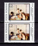 Cumpara ieftin ✅RO 1981 LP 1044 ," Ziua marcii postale romanesti - pionieri " , serie pereche V ,MNH