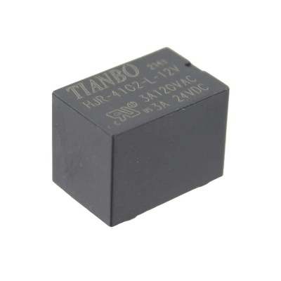 Releu electromagnetic, 12VDC, 5A, HJR4102-L-12VDC-SZ, 503206 foto