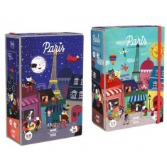 Puzzle Londji Noapte si zi la Paris