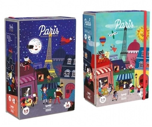 Puzzle Londji Noapte si zi la Paris