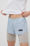 Adidas Performance pantaloni scurți de alergare Marimekko Run Icons culoarea gri, modelator, medium waist