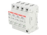 Limitator de Supratensiuni Tip 2 4 Poli 40kA pentru Șină DIN