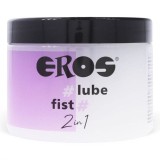 Gel Lubrifiant EROS LUBE FIST 2 in 1, Foarte Alunecos, Relaxare, Penetrare fara Durere, 500 ml, Pe Baza de Apa