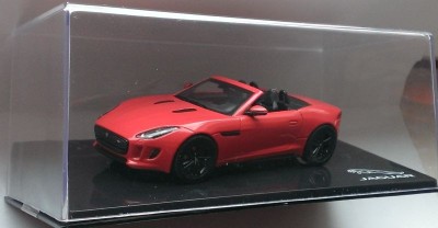 Macheta Jaguar F-Type V8-S 2013 rosu - IXO 1/43 foto