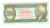 Bancnota Ungaria 1000 forinti/forint 15 ianuarie 1996, stare buna