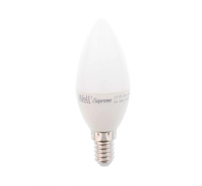 Bec E14 230V 6W LED 3000K lumanre