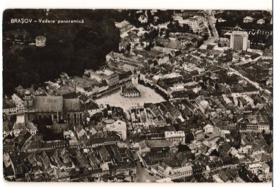 CPIB 15467 BRASOV. VEDERE PANORAMICA, RPR foto