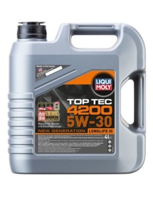Ulei de motor Liqui Moly Top Tec 4200 5W30, 4L foto